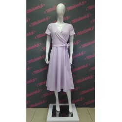 Sukienka JB Collection klosz, midi, lila