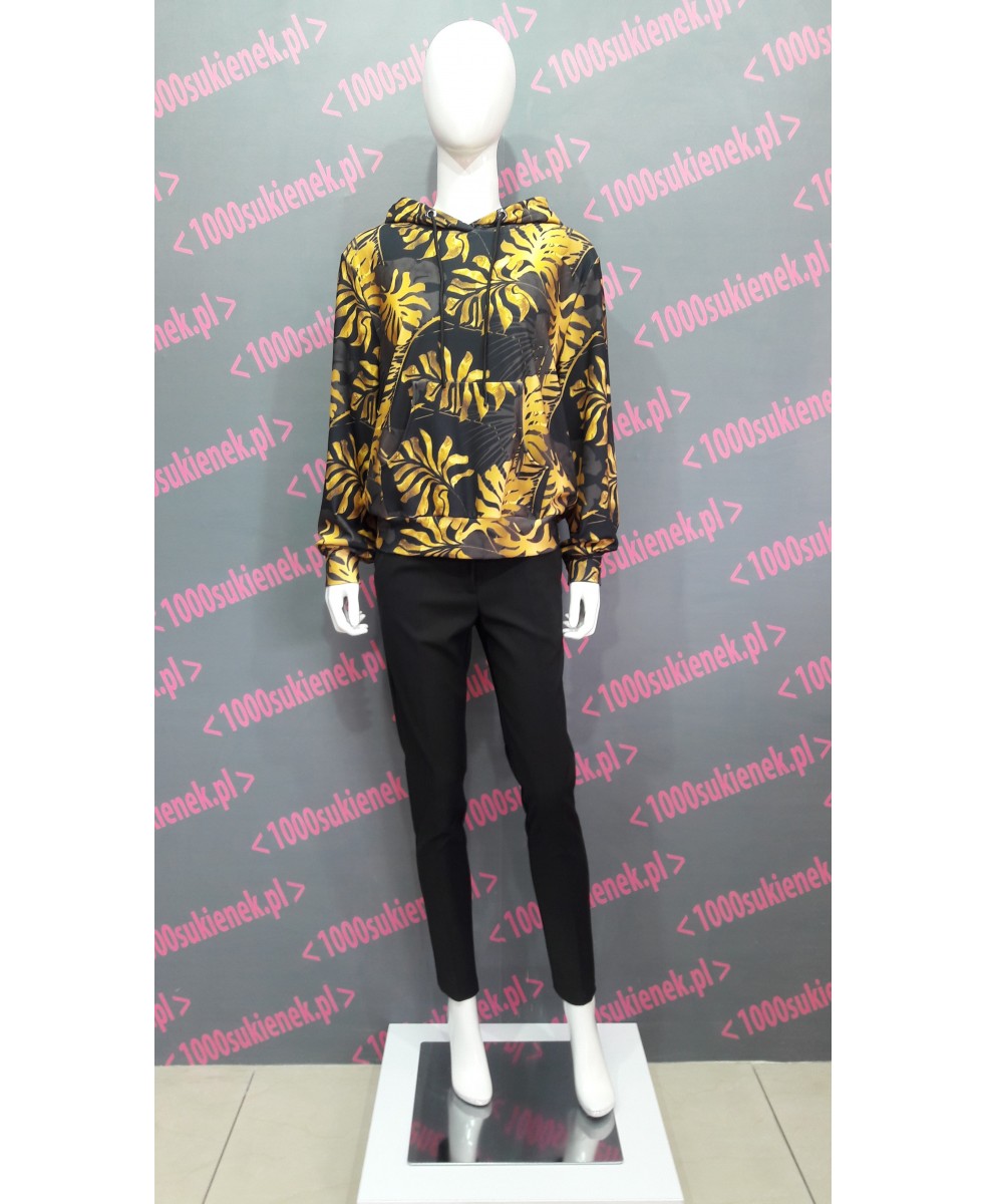 Bluza WIBs, liście, kaptur Bluza WIBs, liście, kaptur
